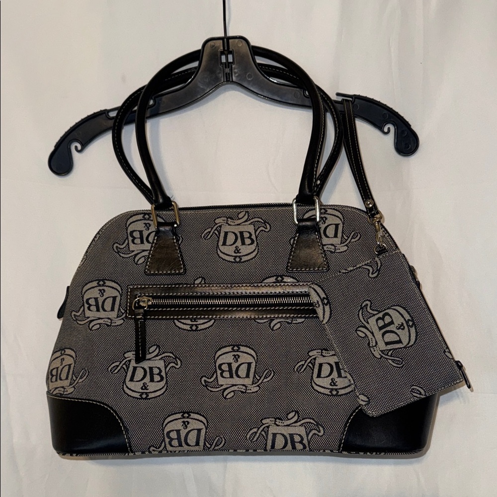 Dooney & Bourke Special Edition Large Domed Satchel Bag And Wristlet